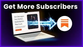 Convert Clients & Substack Subscribers | Free Website Template