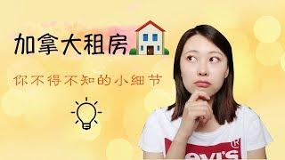 加拿大租房攻略|你不得不知的小细节|房屋类型|如何租房？