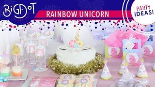 Rainbow Unicorn Party Decorations & DIY Magical Unicorn Party Ideas | Big Dot of Happiness