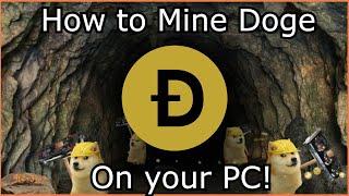 How to Mine DOGE on Your Computer!