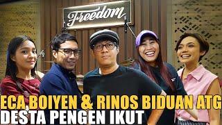 ECA, BOIYEN & RINA NOSE BIKIN BAND BARU BARENG ANDRE & DESTA.. NAMA YANG COCOK APA YAH?