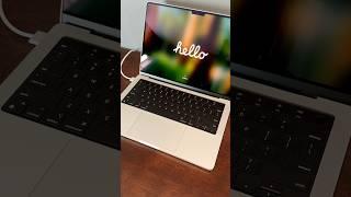 M4 MacBook Pro Unboxing ASMR  #asmr #unboxing
