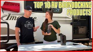 Top 10 RV Boondocking Products