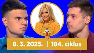 Slagalica 8.3.2025. | 184. ciklus