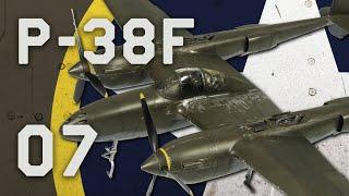 Tamiya P-38F Lightning 07 - It's Painting Time