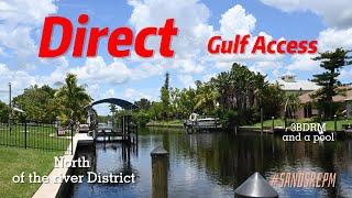 Fort Myers gulf access home north of the downtown river district. #boater  or #vacationrental