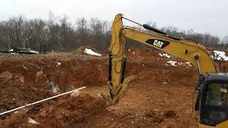 House basement excavation