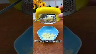 Super easy to use pressure garlic magic device