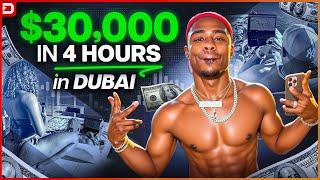 Making $30,000+ In 4 Hours in Dubai With FULL TRADE MANAGEMENT