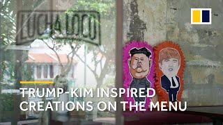 Trump-Kim inspired creations on the menu