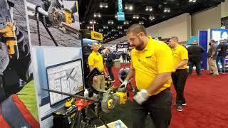 Dewalt Cordless Threading Machine Demo