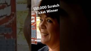 Mom's Scratch Ticket Big Winner - $50,000