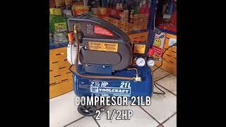 Compresor Toolcraft 2" 1/2