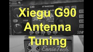 Xiegu G90 Antenna Tuning