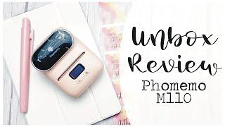  UNBOXING review PHOMEMO M110 - Mi primer impresora térmica  ME ENCANTA !!