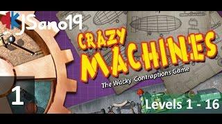 Crazy Machines 1 - Ep. 1 - Levels 1-16)