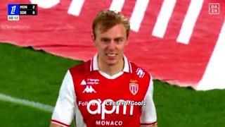 Mika Biereth Hattrick Goals, Monaco vs Reims (3-0) All Goals and Highlights