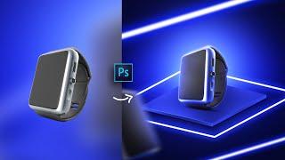 Stunning Watch Lighting Effects in Photoshop: #PhotoshopEffects #LightingDesign