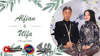  #livestream | Ngunduh Mantu | ALFIAN & ULFA | DIVA Music | Andyk Photograph | 3 November 2024