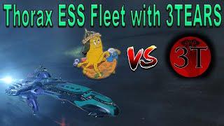 3TEARS Public Fleet vs Pandemic Horde! ESS Thorax Roam! Pick your Skin Giveaway - Eve Online