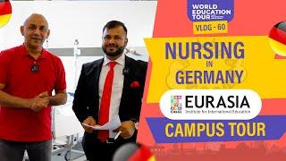 Nursing in Germany with Eurasia | Campus tour | Amratpal a vision