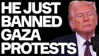 Trump: ARREST Gaza Protesters - "FREE SPEECH" Lies Exposed