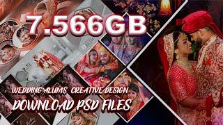 7+GB Best Wedding Album Designs In Psd Files | Noreen Greaphics |