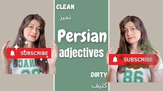 Persian adjectives: clean and dirty تمیز و کثیف