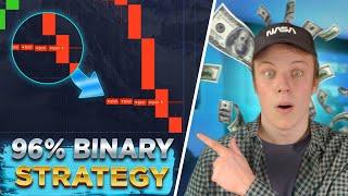 96% Binary Options STRATEGY from $1 to $1,600 | Live Trade Pocket Option Tutorial