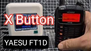 YAESU FT1D - WIRES X BUTTON