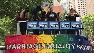 Tiernan Brady Addresses Yes To Marriage Equality Rally (21/10/17)