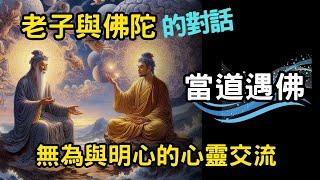 老子與佛陀的對話：當道遇佛，心靈和大腦的進化之道|無為與明心的心靈交流 #開悟 #覺醒 #靈性成長