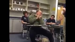 sleeping in class wake up by teachers clap