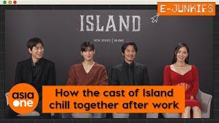 E-Junkies: Island cast Kim Nam-gil, Lee Da-hee, Cha Eun-woo,Sung Joon on their after-work activities