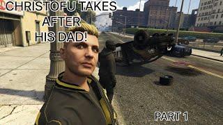 CHRISTOFU TAKES AFTER HIS DAD-PART 1 (Gta Rp Funny Videos)