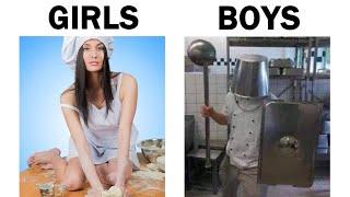 BOYS VS GIRLS MEMES