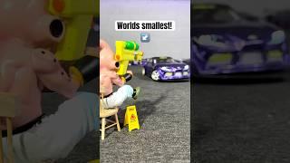 Worlds smallest super soaker vs RC drift car!