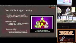 BSidesSF 2016 - Understanding Human Behavior to Improve InfoSec (Alexandre Sieira Matthew Hathaway)