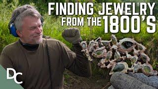 Finding 1800's Jewelry In An Ancient River | River Hunters | @DocoCentral