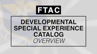 DSE Catalog FTAC Overview