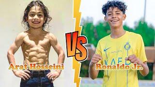 Cristiano Ronaldo Jr. (MINI CR7) VS Arat Hosseini (MINI MESSI) Transformation  From Baby To 2024