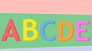 Urple Teaches the Letters ABCDE Alphabet Video