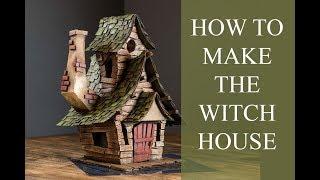 How to DIY the witch house from cardboard!