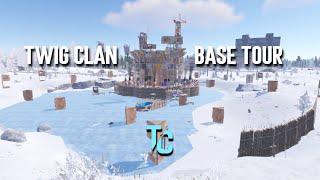 Twig Clan Base Tour on 700 pop Rustopia Eu Main - Rust