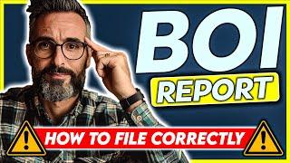 FINCEN BOI Report - How To File a BOI for Your LLC (Step-By-Step Guide)