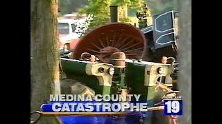 2001 Medina County Fair Steam Engine Explosion | Tractor Accident News Coverage | CNN, WOIO, 7/29/01