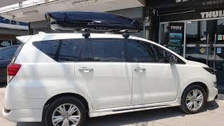 Innova Crysta กล่องวางของบนหลังคารถ thule roofbox motion xt xl + แร็คหลังคา thule