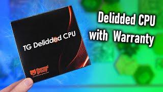 You can now buy Delidded AMD Ryzen 9800X3D with 2 Years Warranty