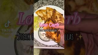 Low Carb Steak Fajitas Quesadillas One of the easiest Keto Recipe #keto #lazyketorecipe #tiktokfood