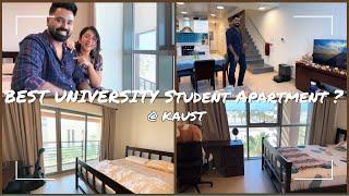 Our beautiful home at KAUST | Student Housing Tour | Fully Furnished Apartment & Modern Amenities